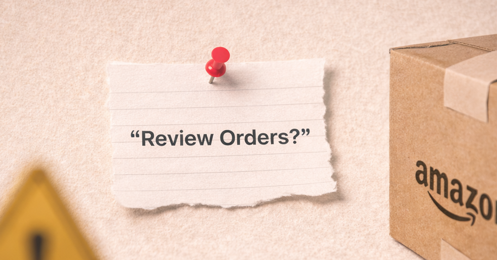 That Amazon Message About “Review Orders” Is a Trap